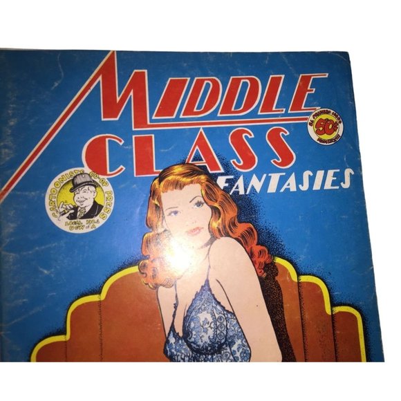 Middle Class Fantasies Vintage Underground Comix Comic Book - 1973 Jerry Lane - Picture 2 of 16